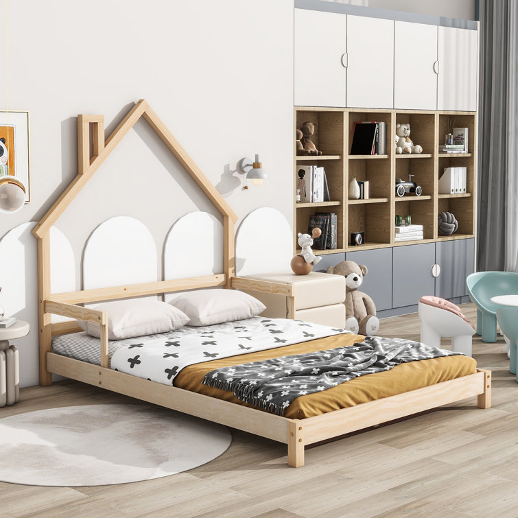 Solid wood hot sale kids bed